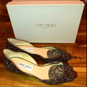 Jimmy Choo Glitter Heels